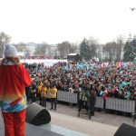 Факелоносцы Эстафеты Огня Универсиады в Алматы